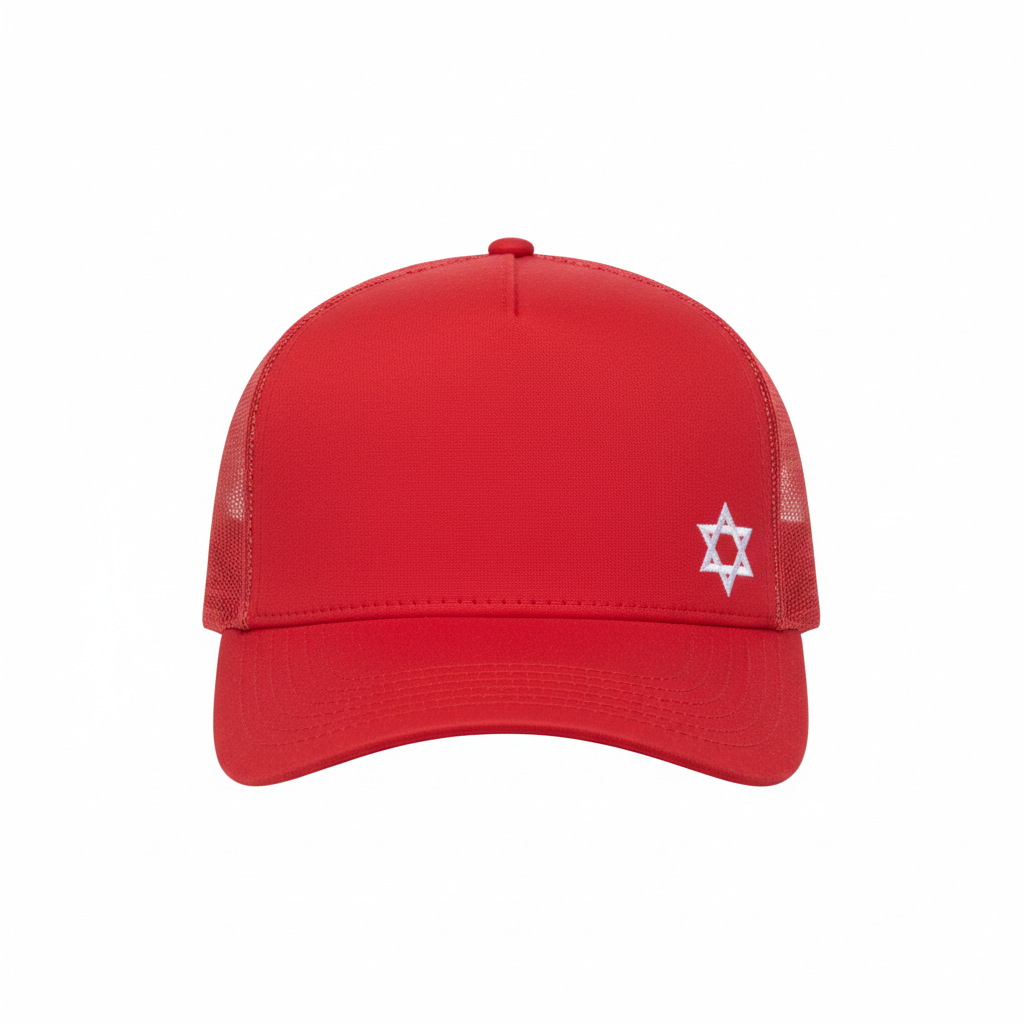 Red Little Star Hat - Professional Product Photo